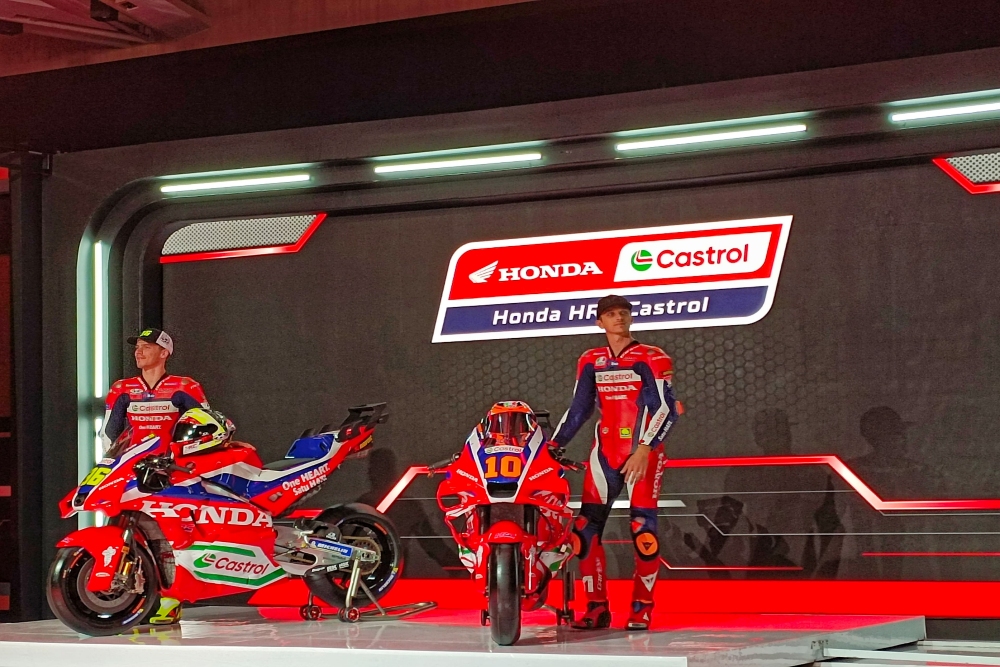 Honda Gandeng Castrol di MotoGP 2025, Ini Tampilan Baru Motor Balapnya!