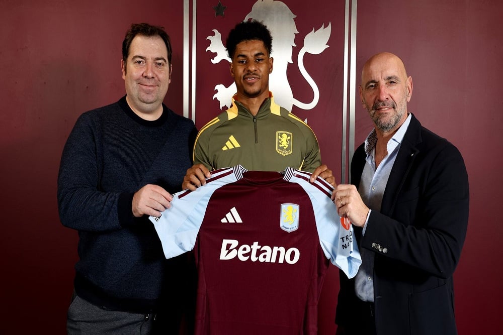 Dikucilkan Amorim, Marcus Rashford Merapat ke Aston Villa