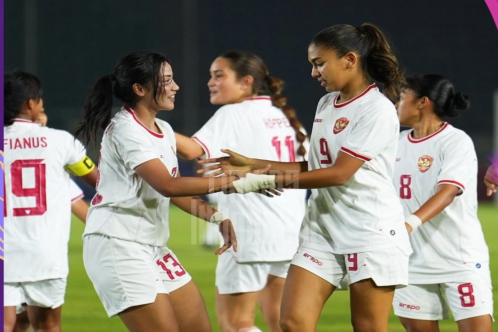 Timnas Putri Indonesia Gulung Arab Saudi dalam FIFA Matchday