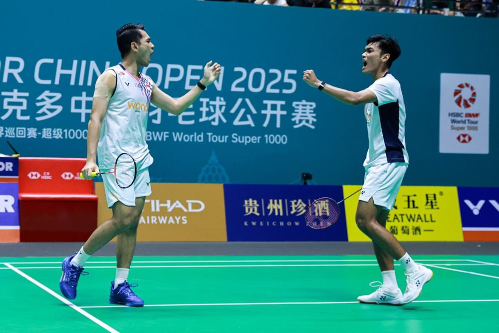 Semifinal China Masters 2025, Fajar/ Fikri Penasaran dengan Ganda Jepang